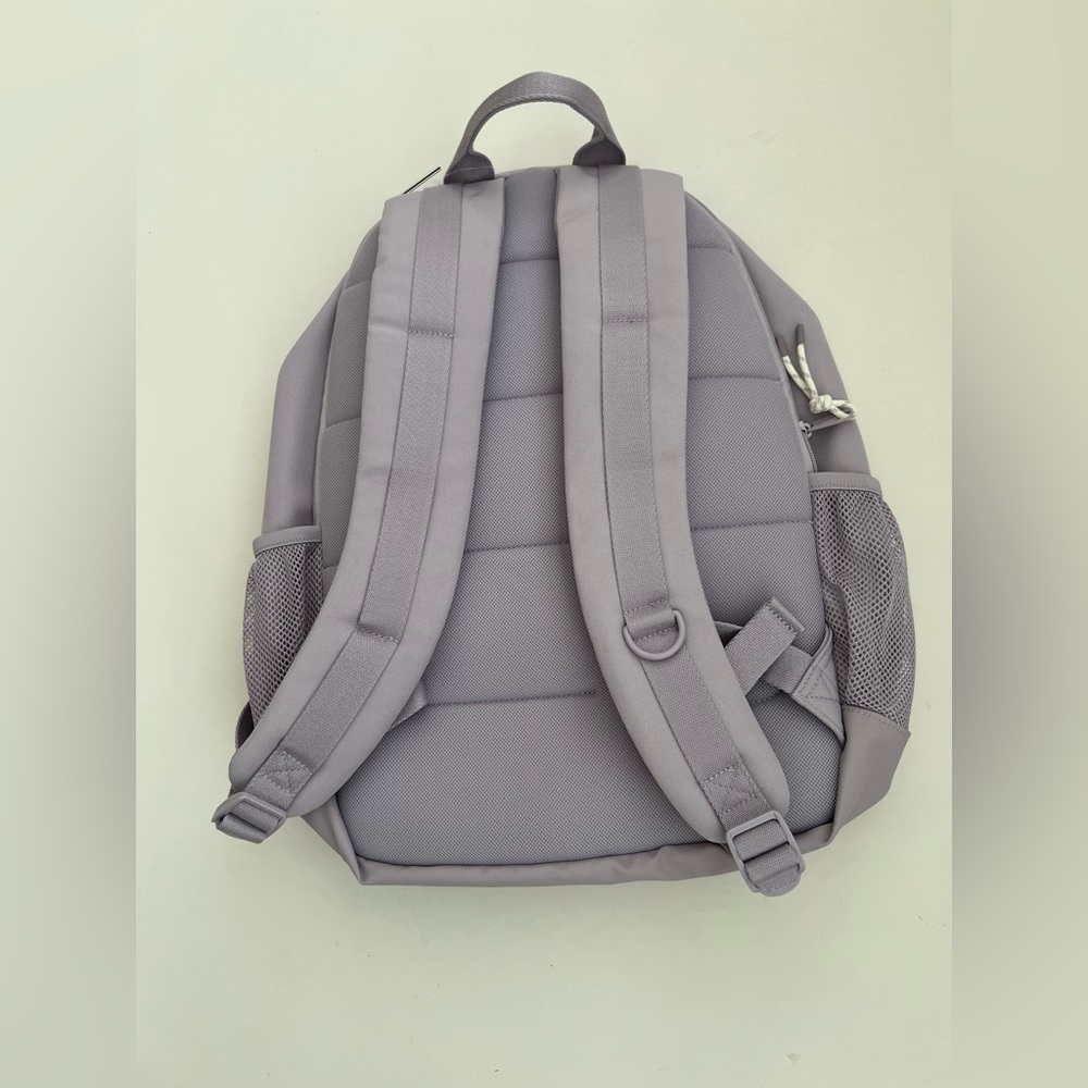 Pink Classic Canvas Backpack In Light Purple/Spring Violet Color. - Picture 2 of 7